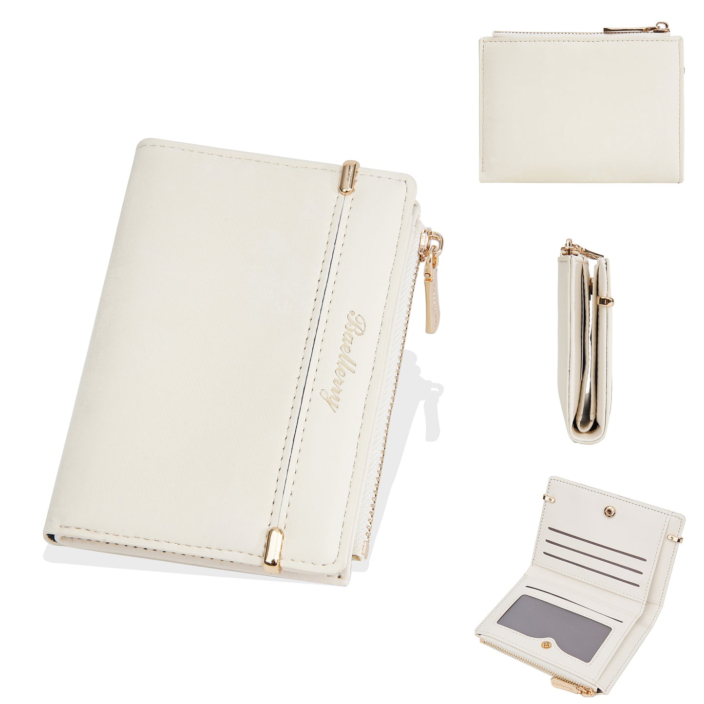 Women's Short High Sense Multiple Slots Pocket Ladies Wallets