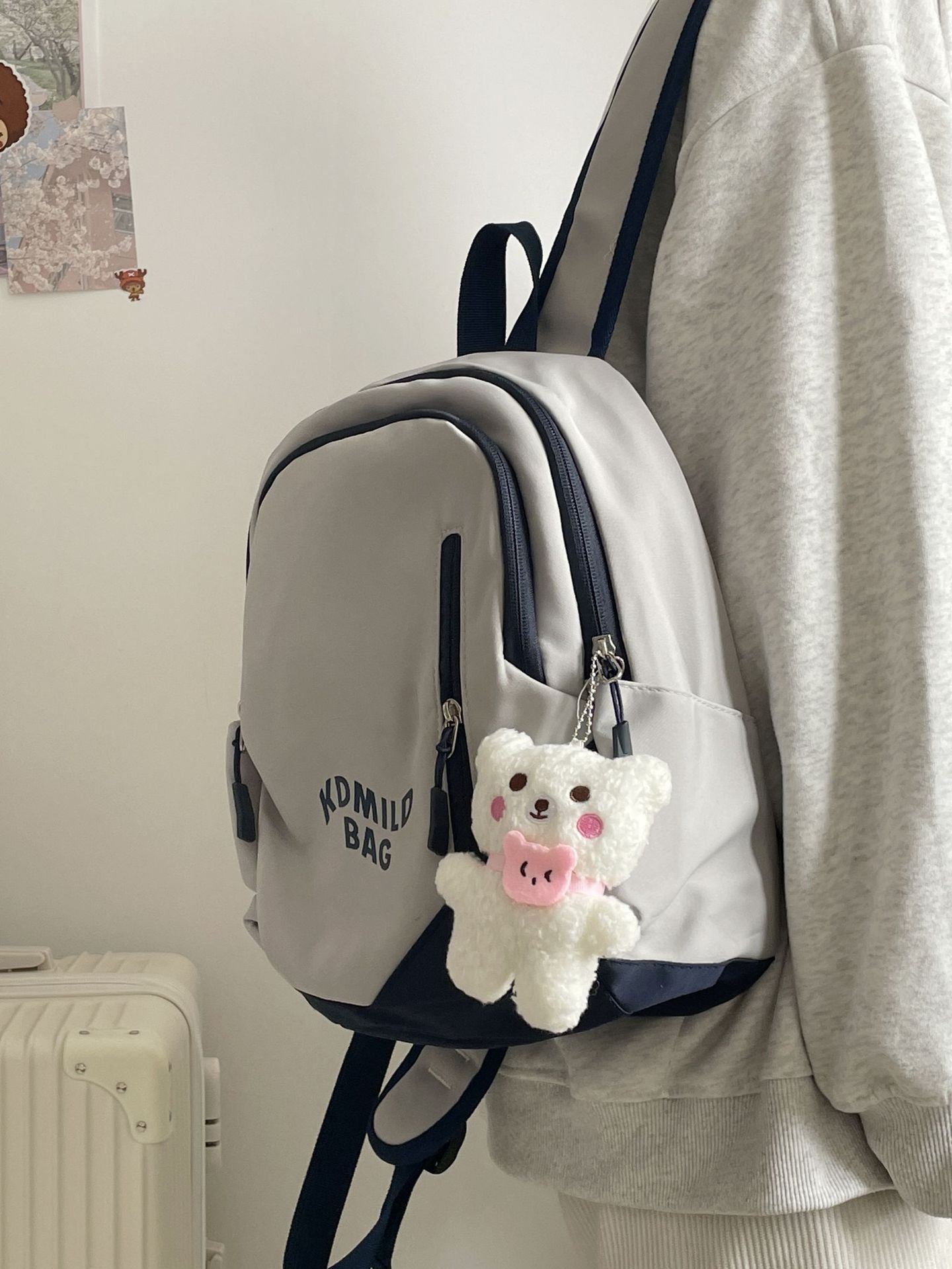 Women's Trendy Fashionable Elegant Advanced Texture Light Backpacks