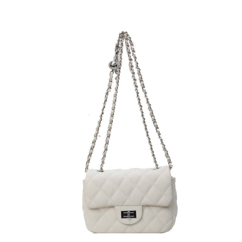Women's High-grade Underarm Design Rhombus Chain Shoulder Bags