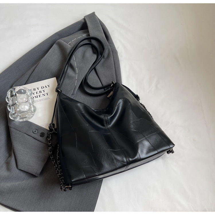 Minority Large Capacity Soft Surface High Sense Shoulder Bags
