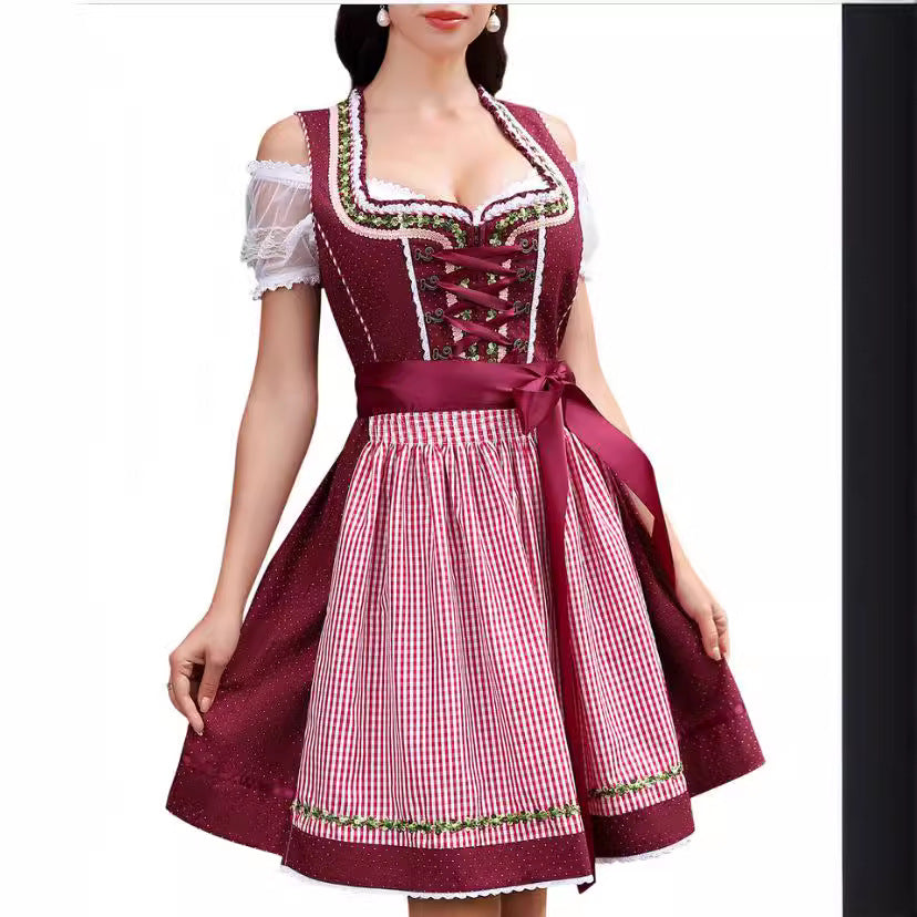 Women's Promotional Services Halloween Maid Sexy Mini Dresses