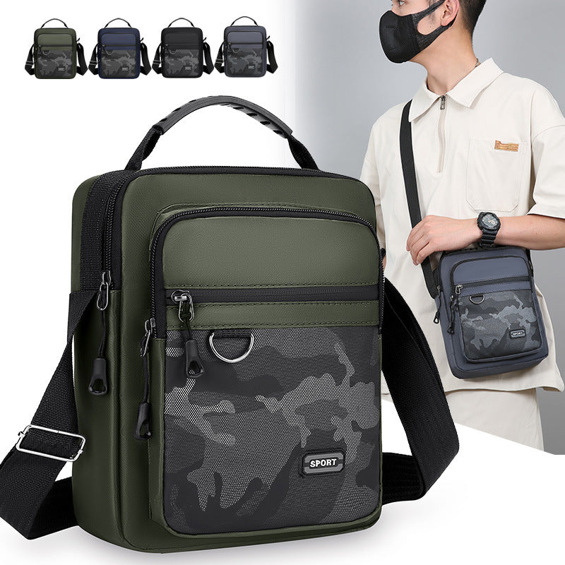 Men's Multifunctional Korean Style Minimalism Trendy Large Men's Chest Bags