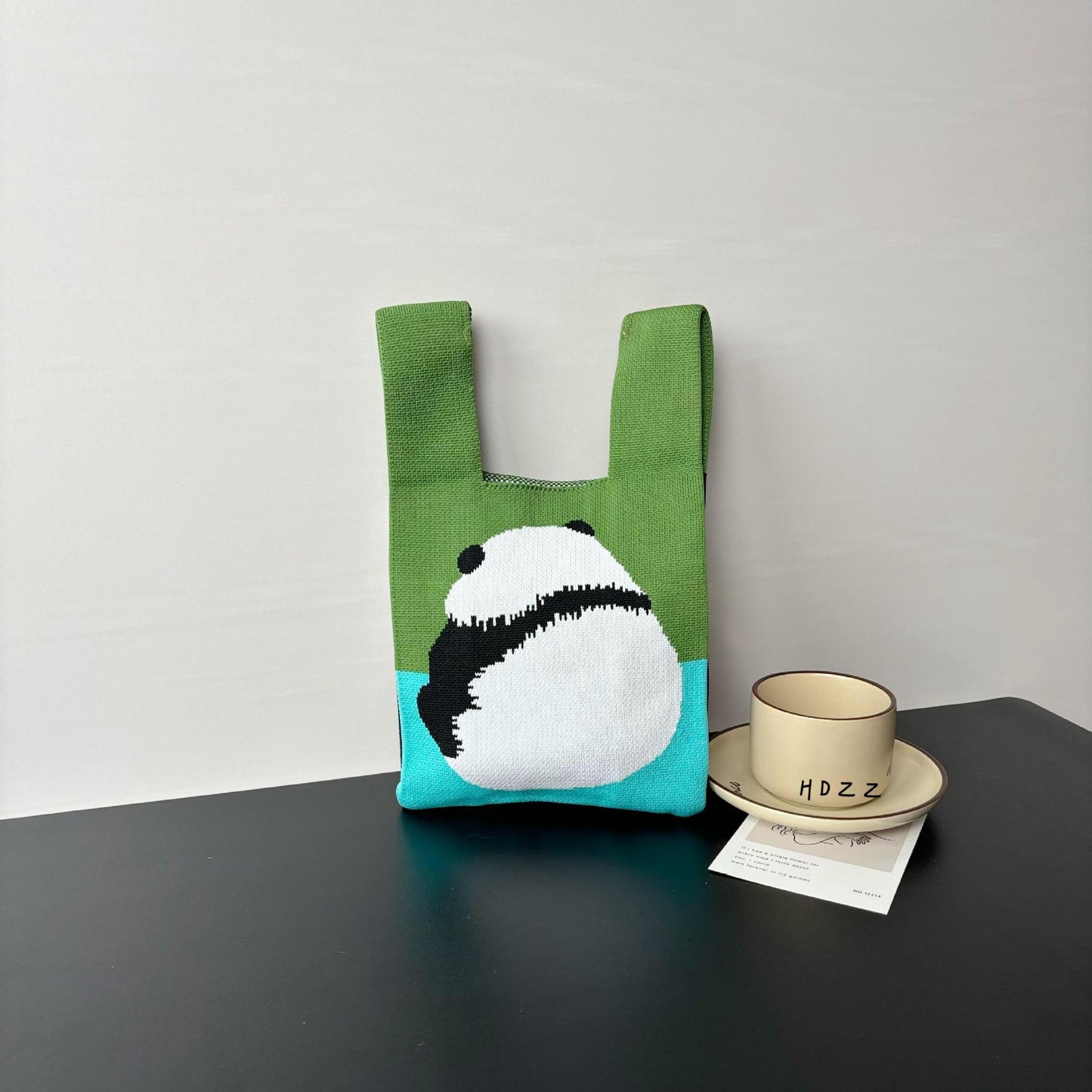 Cartoon Wrist Large Capacity Minority Hand Handbags