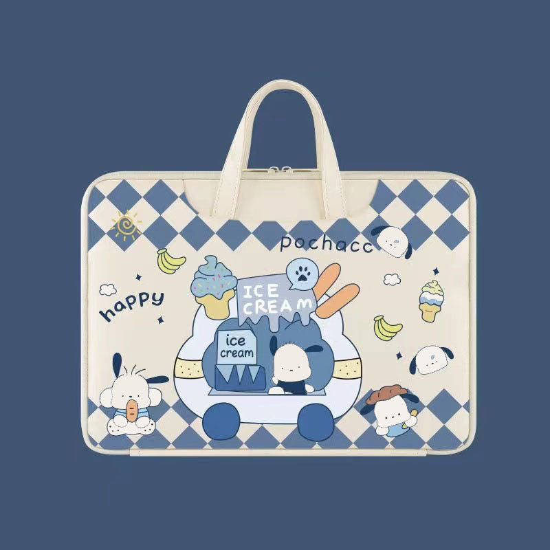 Pacha Dog Inch Female Cartoon Protective Laptop Bags