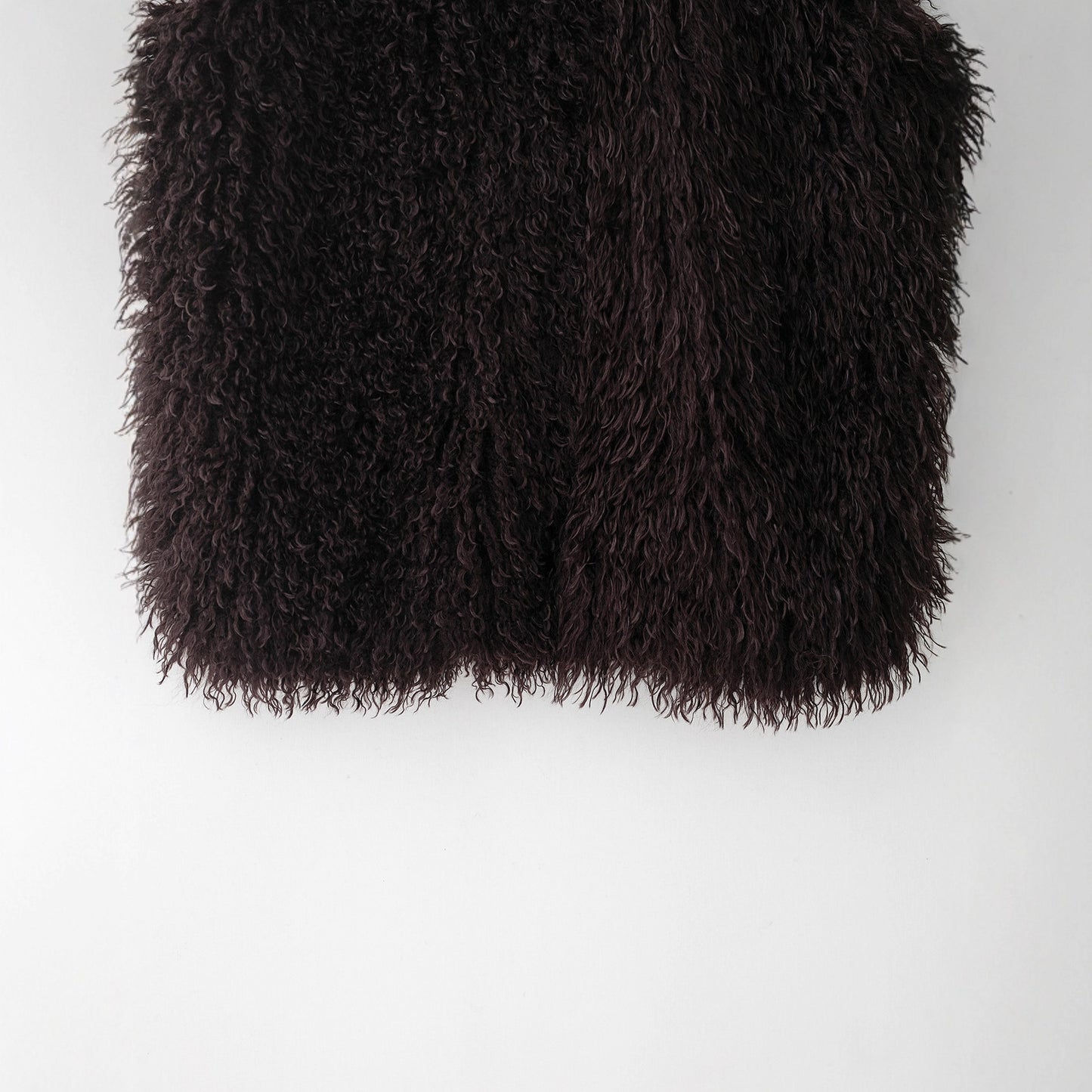 Pretty Autumn Artificial Fur Effect Lapel Vests