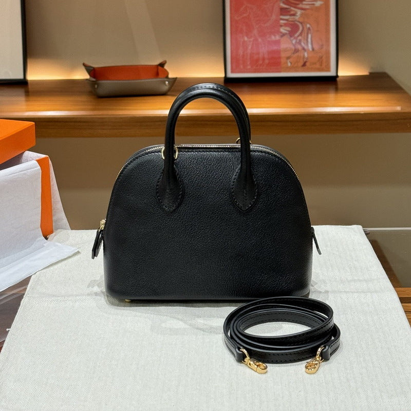 Women's First Layer Cowhide Sheep Pattern Mini Handbags