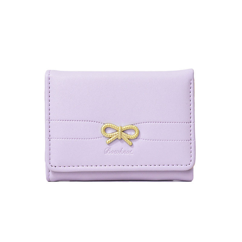 Korean Female Short Simple Multiple Slots Ladies Wallets