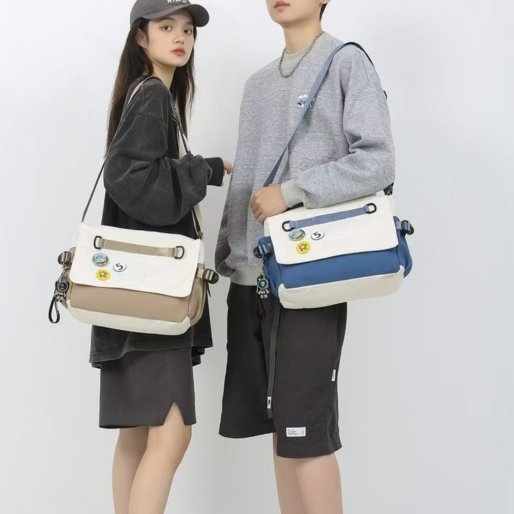 Men's For College Fashion Large Capacity Tooling Men's Messenger Bags