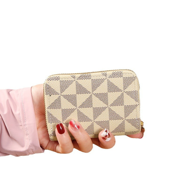 Women's Cool Fashion Position Versatile Zipper Card Holder