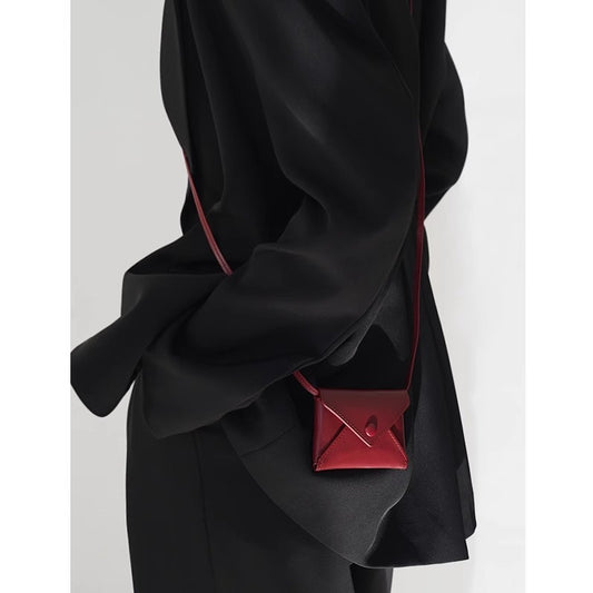 Classy Stylish Charming Leather Envelope Vintage Crossbody Bags