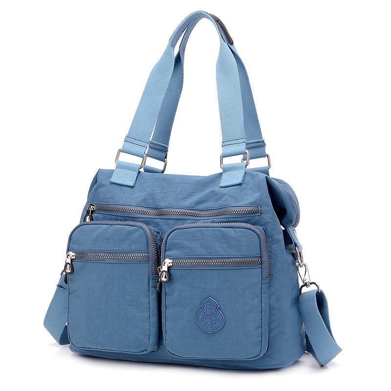 Trendy Nylon Mummy Portable Large Capacity Handbags