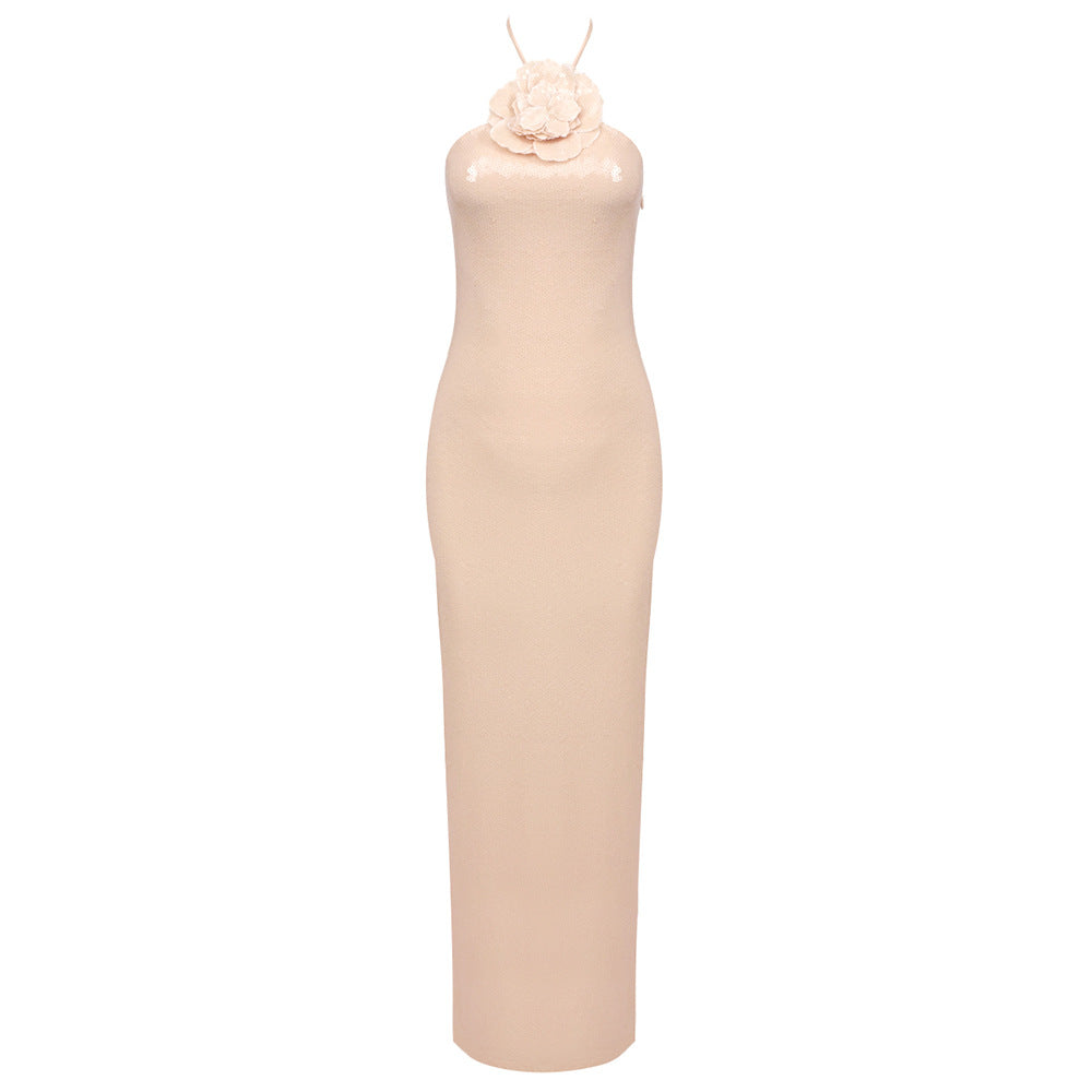 Women's Summer Dress Minority Fashion Apricot Pink Dresses