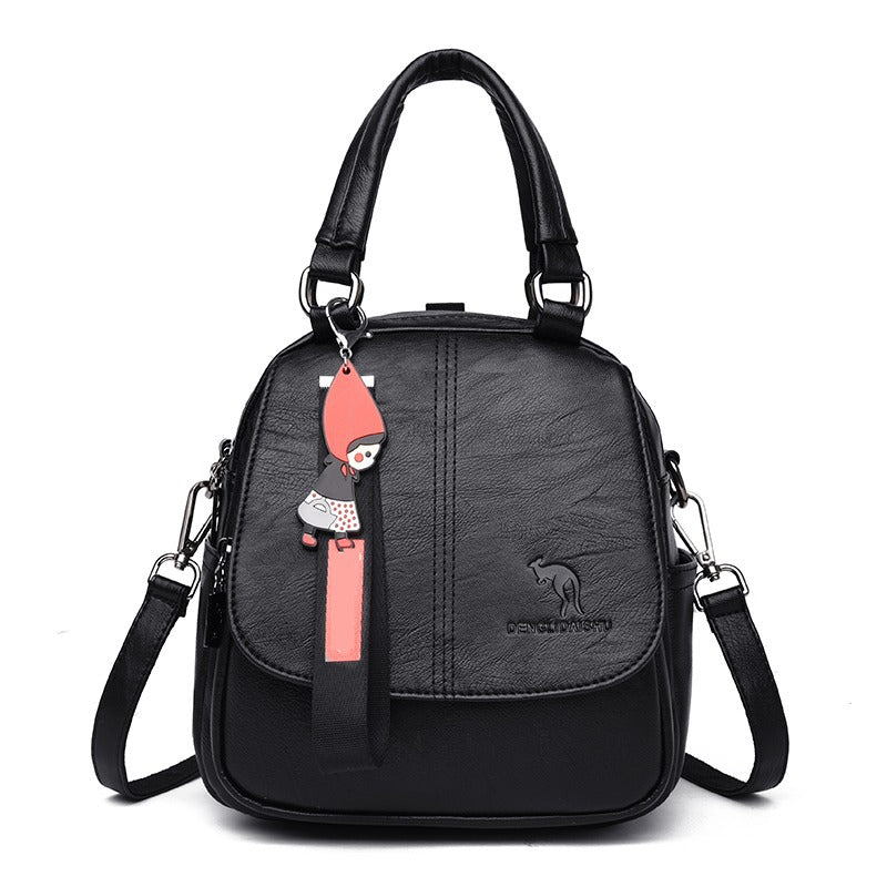 Women's Classic Fashionable Soft Leather Textured Crossbody Bags