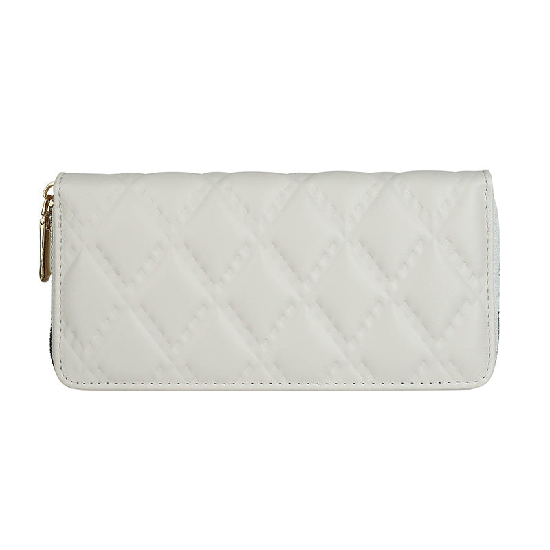 Women's Long Clutch Large Capacity Embossed Leather Ladies Wallets