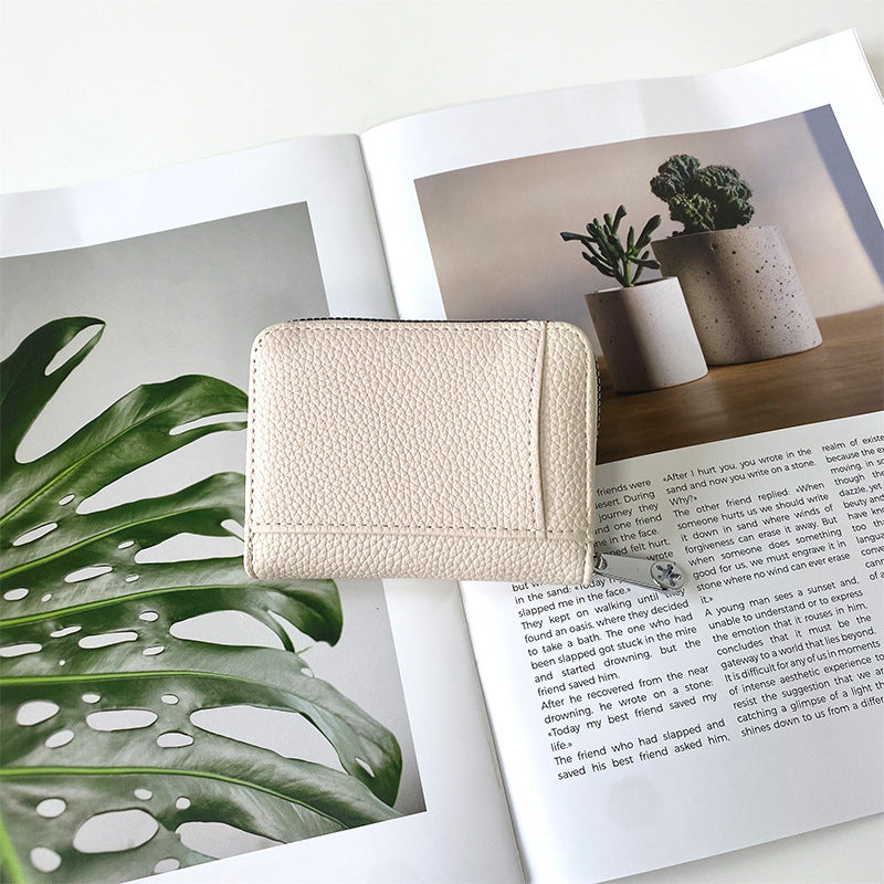 Women's Style Expanding Large Capacity Simple Zipper Ladies Wallets