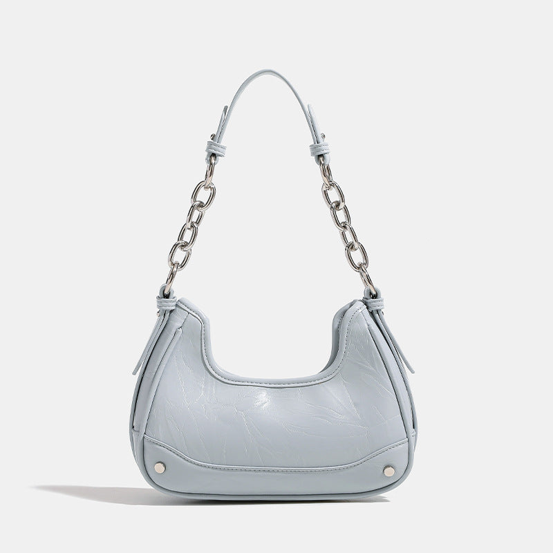 Charming Magnetic Field Niche Chain Denim Crossbody Bags
