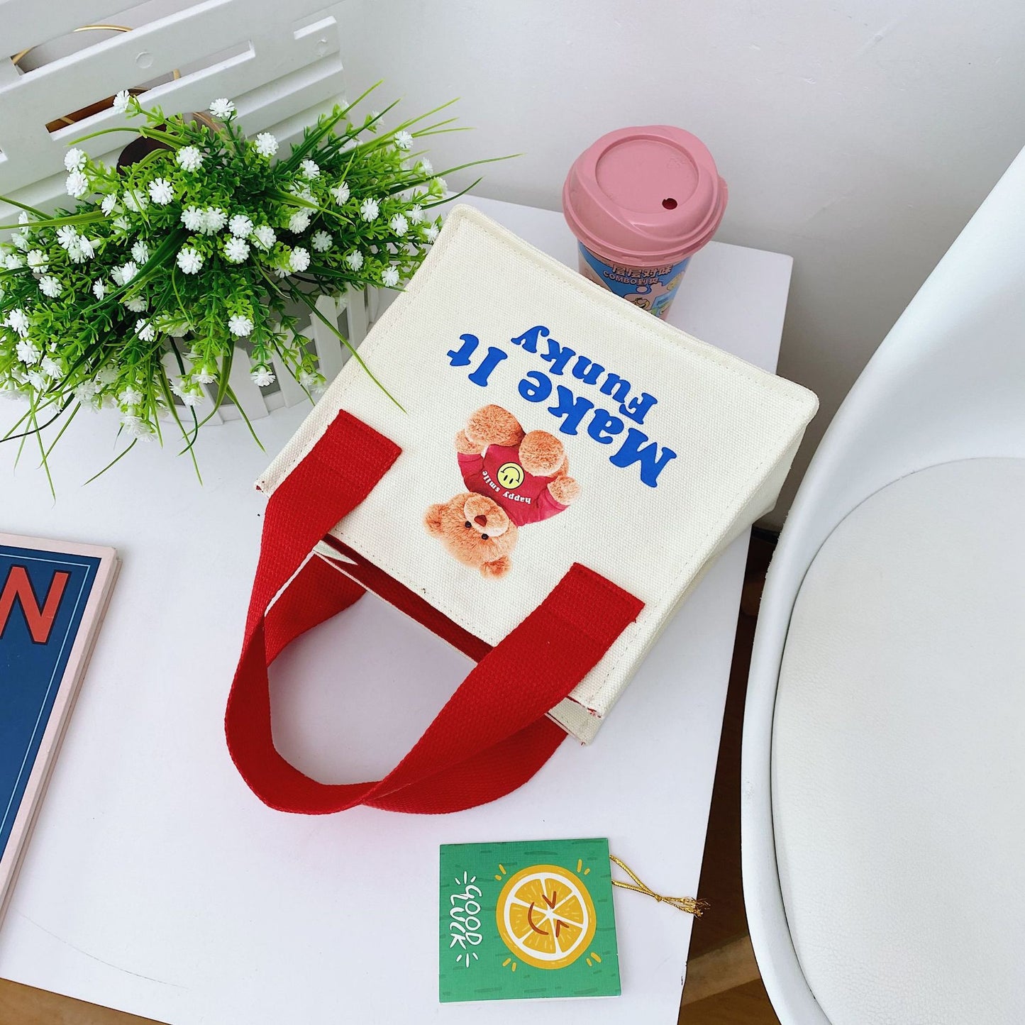 Women's Canvas Stylish Good Texture Simple Portable Handbags