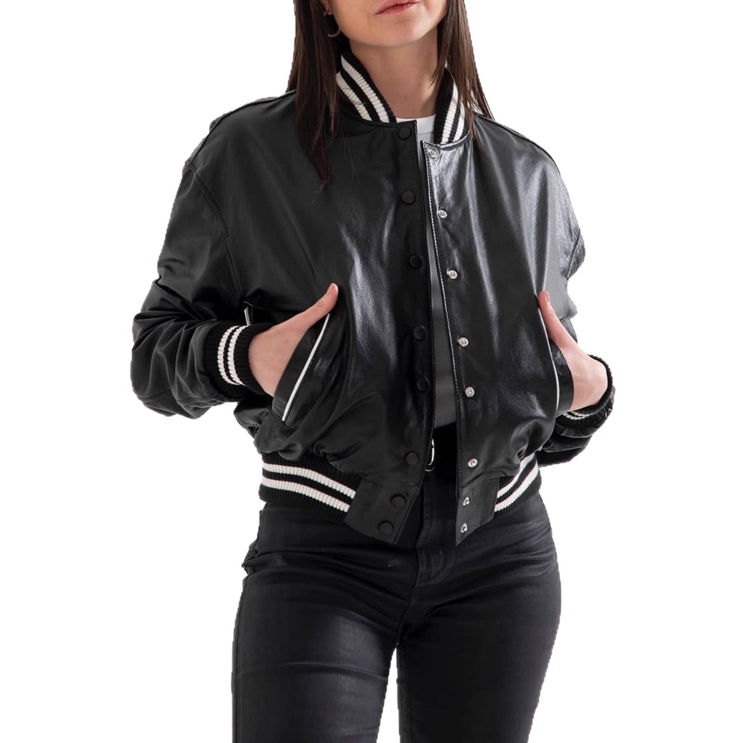 Graceful Fashion Leather Trendy Winter Motorcycle Jackets