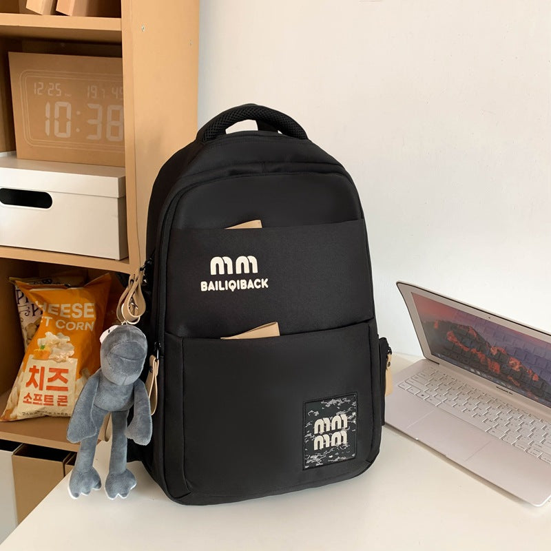 Women's High Quality American Retro Trendy Large Backpacks