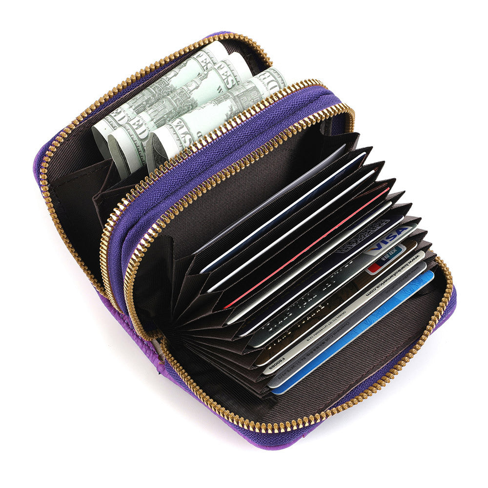 Women's Simple High Sense Large Capacity Double Card Holder