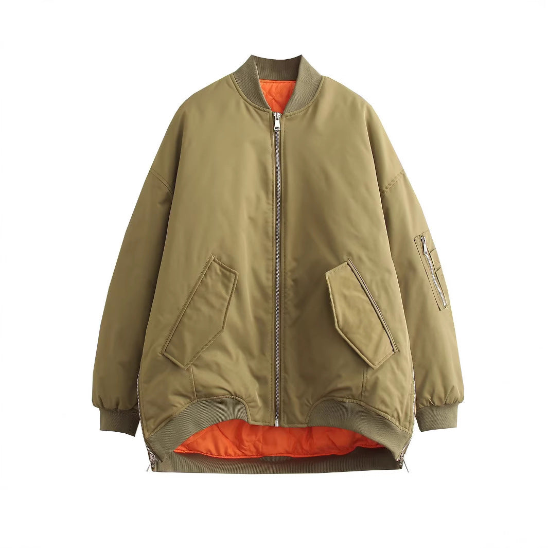 Women's New Classy Color Loose Flying Coats