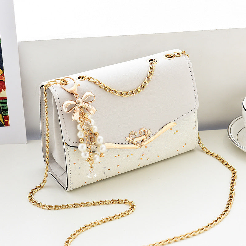 Women's Sequined Fashion Korean Style Mobile Crossbody Bags