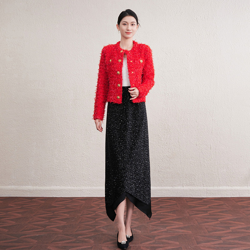 French Style Classic Temperament Entry Lux Knitwear