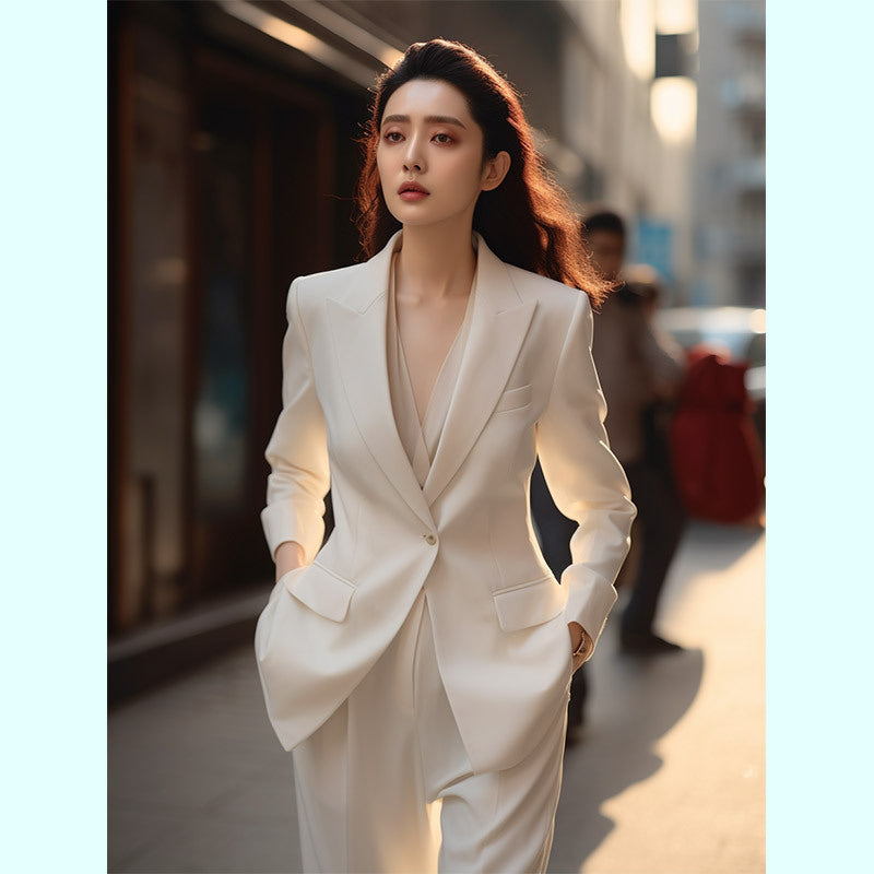 Women's Capable Elegant Light Luxury European Goods Fried Suits
