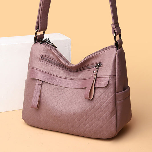 Women's Fashion Soft Leather For Moms Crossbody Bags