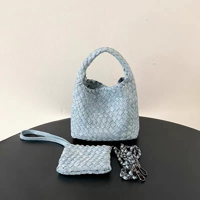 Woven Large Capacity Totes One Underarm Bags