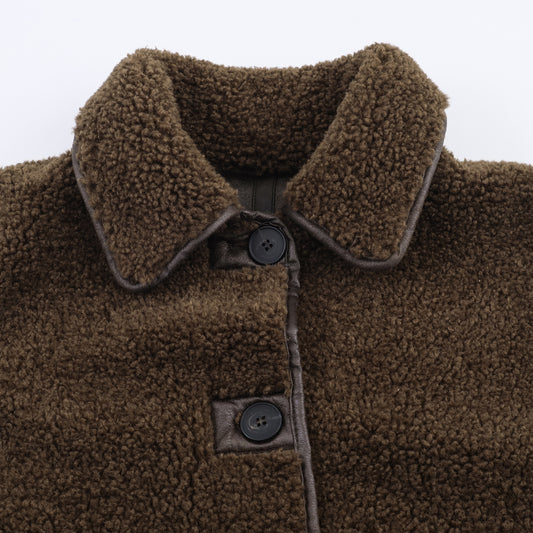 Autumn Double-sided Lapel Pocket Decoration Two-way Jackets