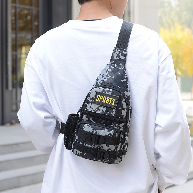 Women's & Men's & Camouflage Multifunctional Versatile Combat Men's Chest Bags