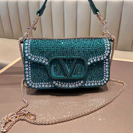 Slouchy Women's For Dinner Over Diamond Crossbody Bags