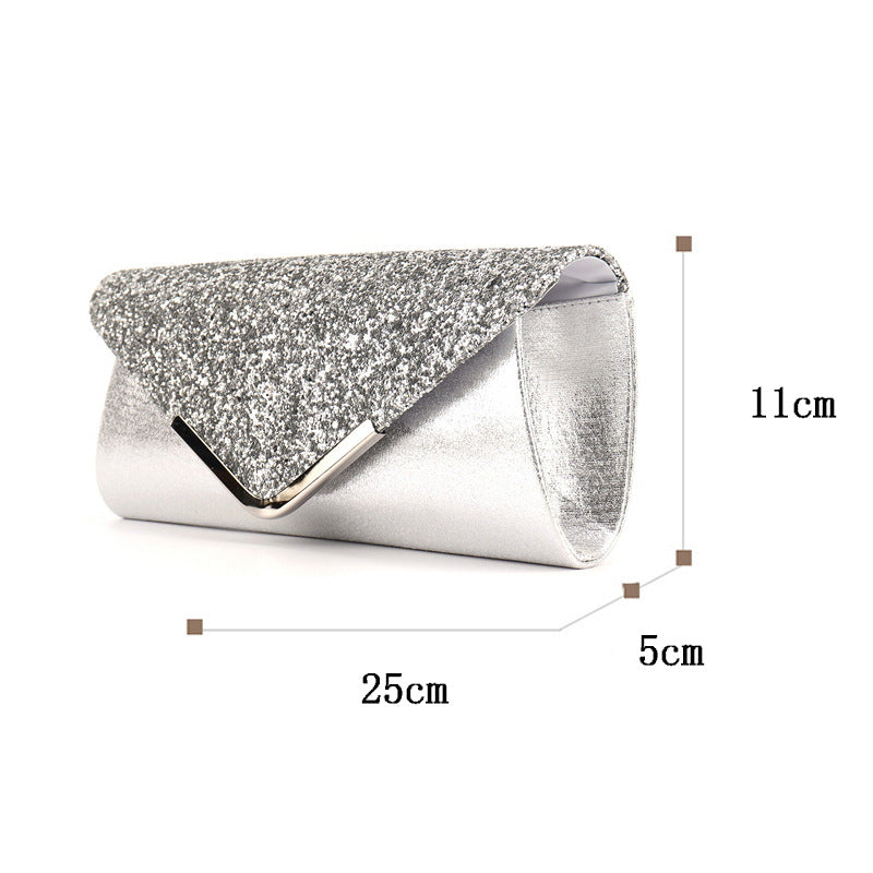 Graceful Trendy Clutch Fashionable Sequins Dinner Cosmetic Bags