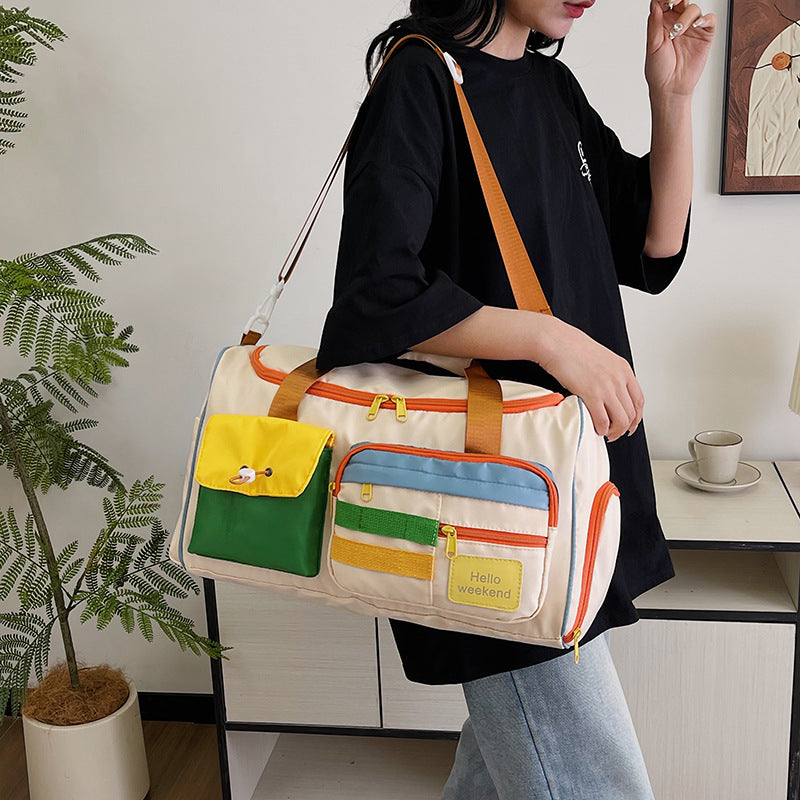 Capacity Short Trip Dry Wet Separation Travel Bags