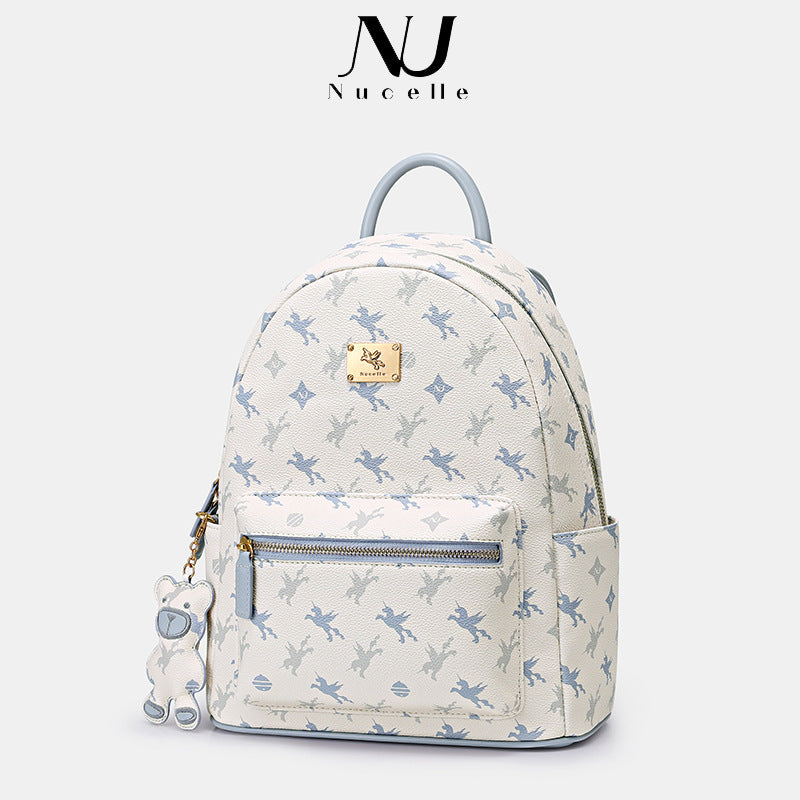 Domestic Foreign Orange College High-grade Waterproof Backpacks