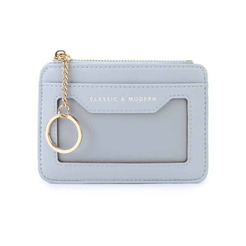 Korean Style Minimalist Thin Multiple Slots Card Holder