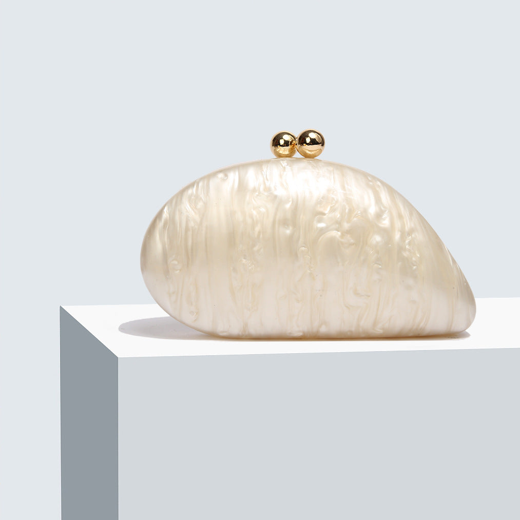 Innovative Dinner Acrylic Pearl Cute Ivory Evening Bags