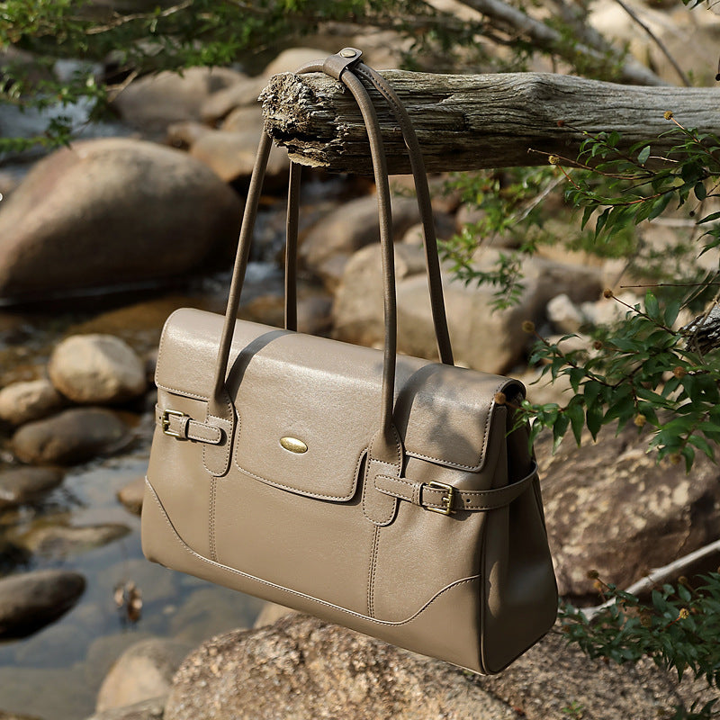 Classic Capacity Commuter Retro Fashion Underarm Bags