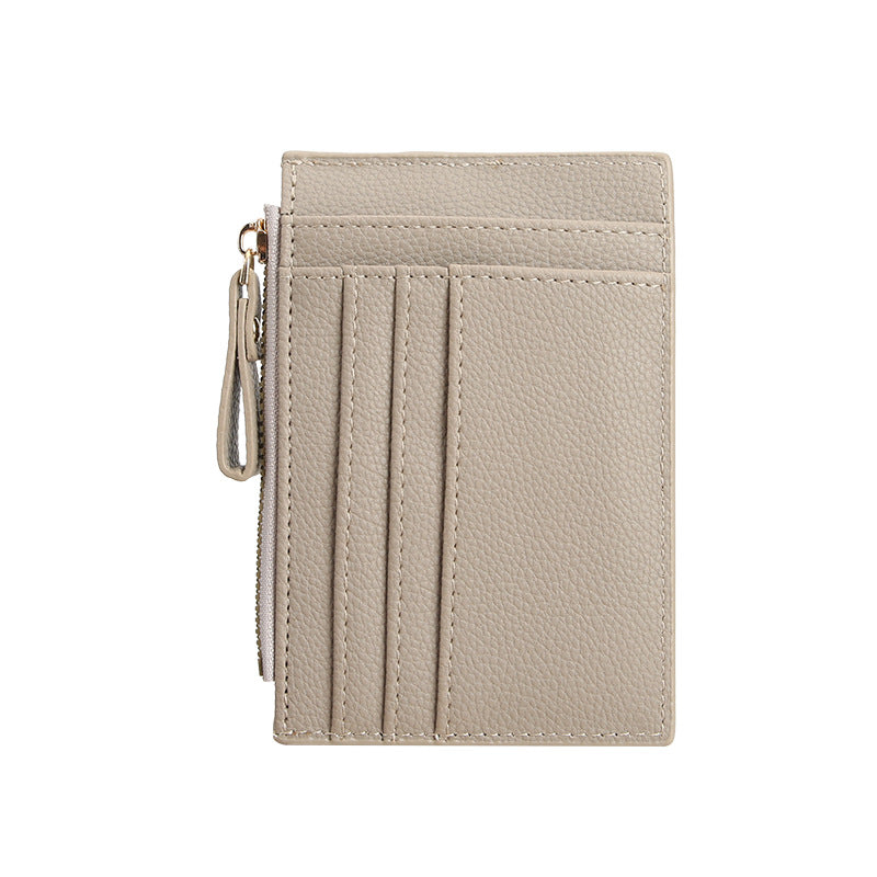 Women's Korean Style Cute Multiple Slots Minimalist Card Holder