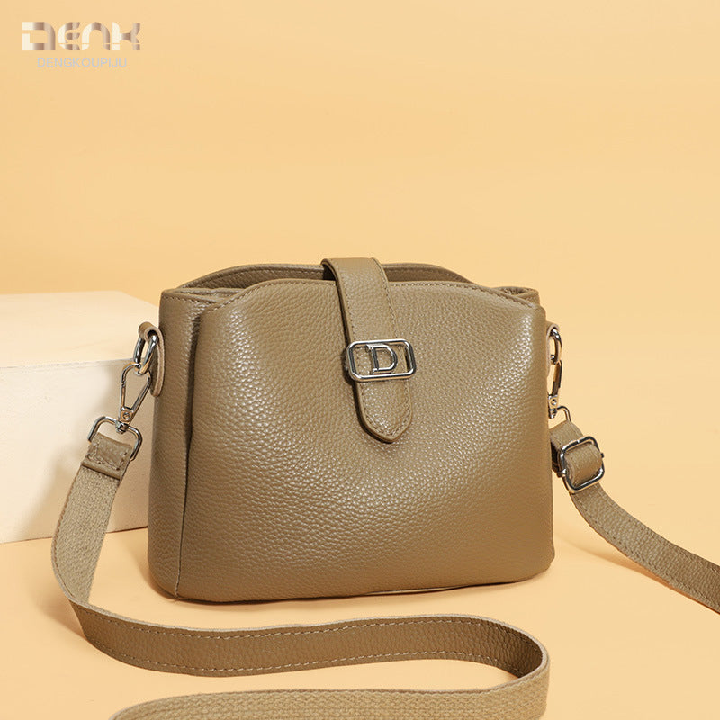 Beautiful Women's Genuine Leather Fashion First Shoulder Bags