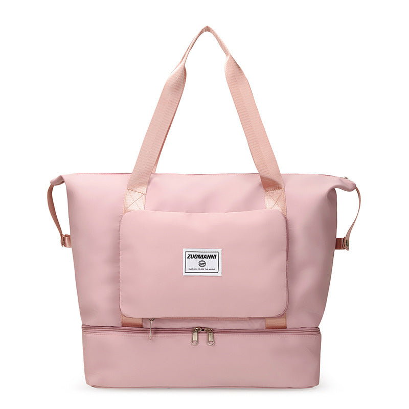 Capacity College Foldable Dry Wet Separation Travel Bags