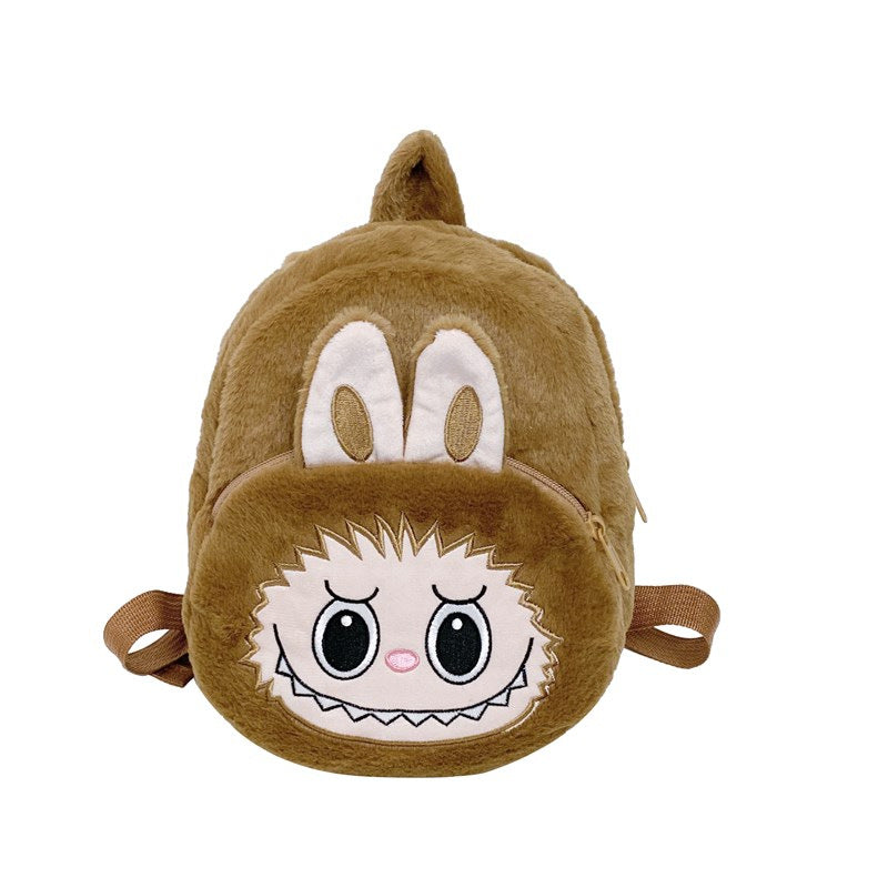Cute Doll Furry Girlish Lovely Mini Backpacks