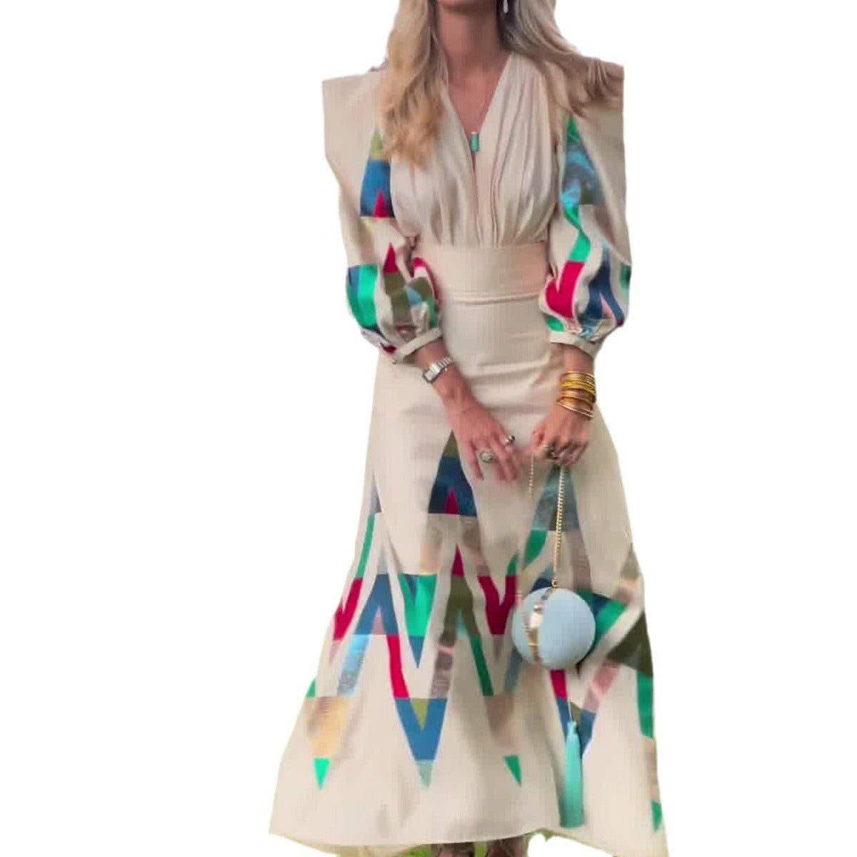 Autumn Print Design Sense Fashion Temperament Commuting Style Suits