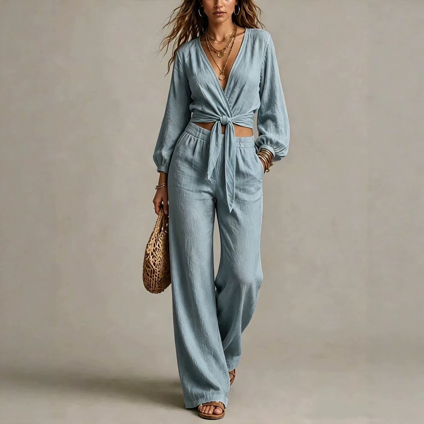 Creative Casual Women's Temperament Leisure Autumn Pants