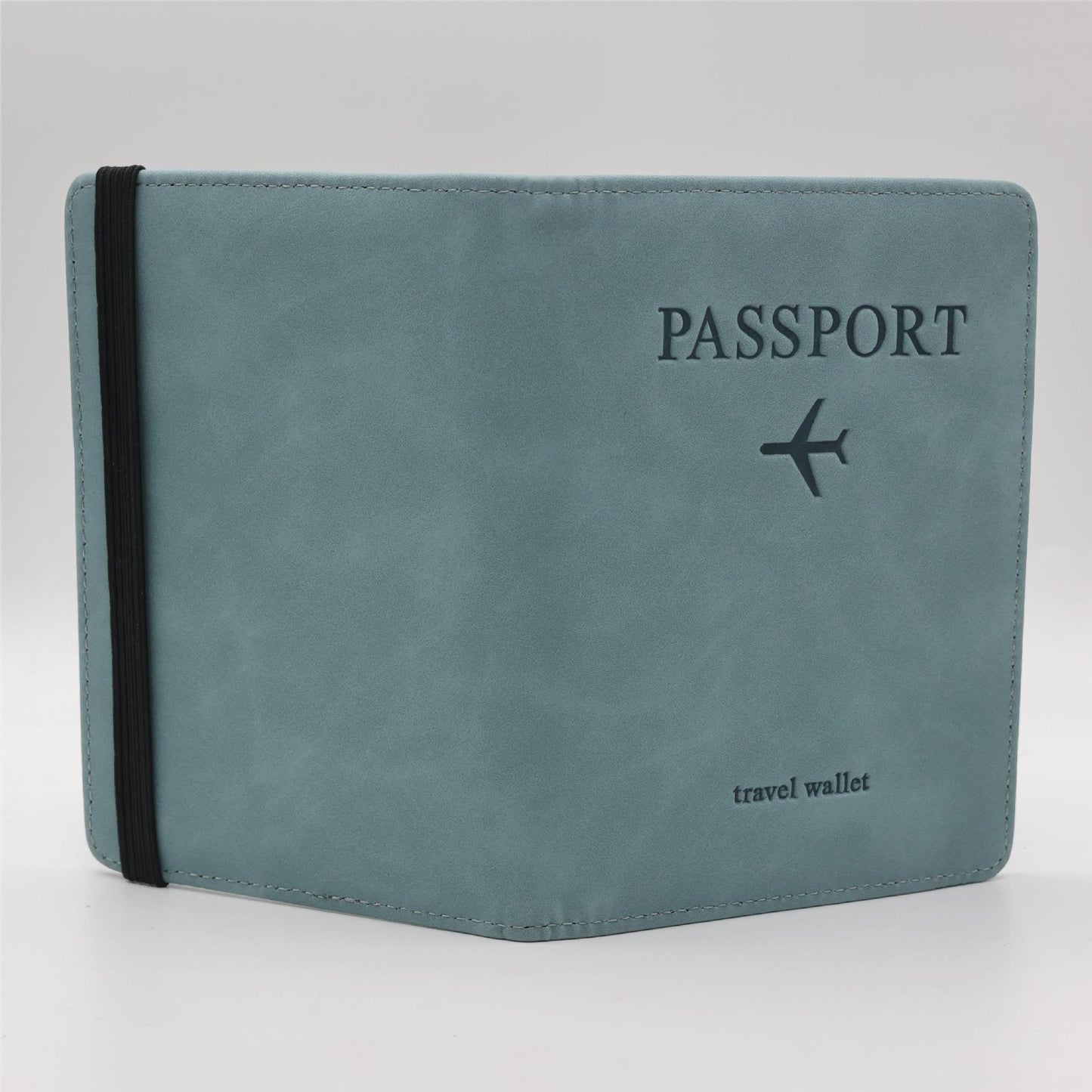 Cover Document Portable Lightweight Leather Clutch Id Package