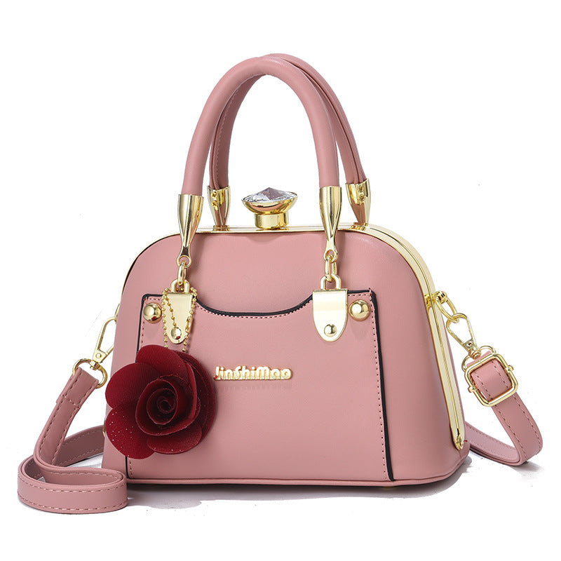 Women's Trendy Steel Frame Shell Mini Shoulder Bags