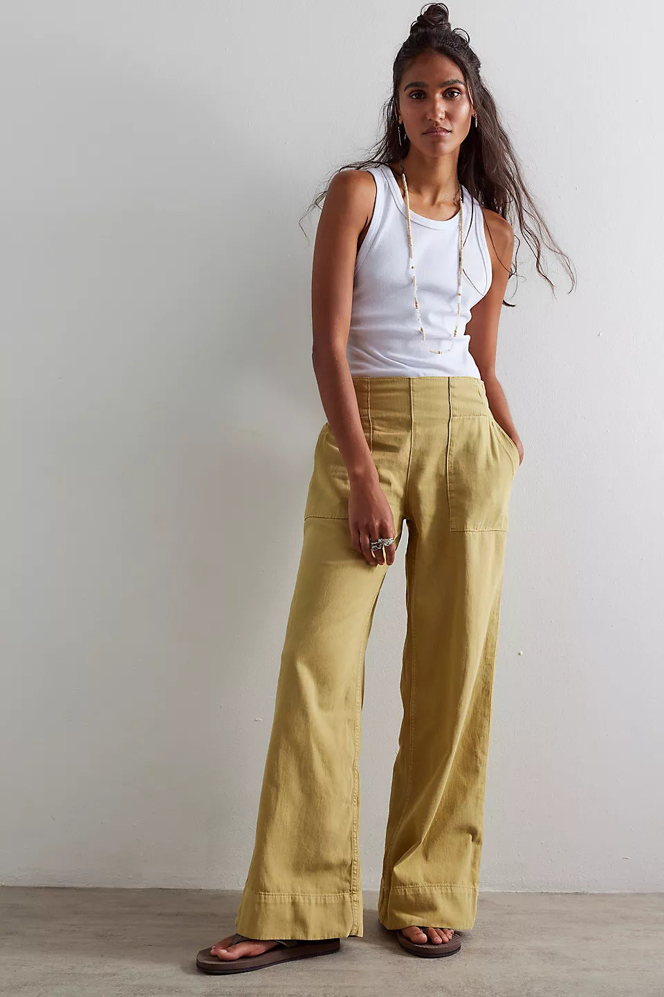 Women's Fashionable Personalized Low Waist Denim Trousers Loose Jeans