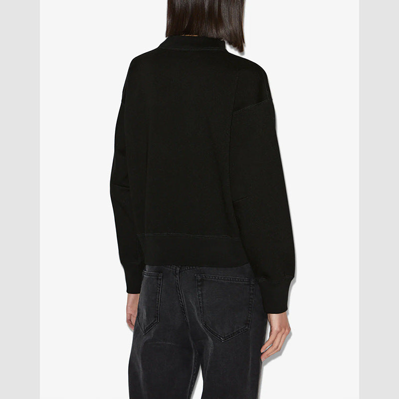 Women's North American Niche Classic Rhinestone Turtleneck Stand Sweaters