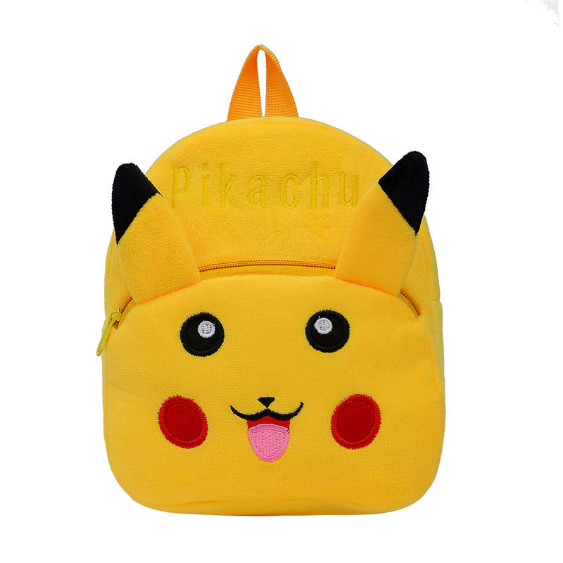 Classy Cute For Boys Cartoon Plush Backpacks